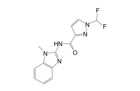 1-(difluoromethyl)-N-(1-methyl-1H-benzimidazol-2-yl)-1H-pyrazole-3-carboxamide