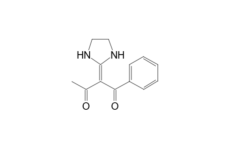 2-imidazolidin-2-ylidene-1-phenyl-butane-1,3-dione
