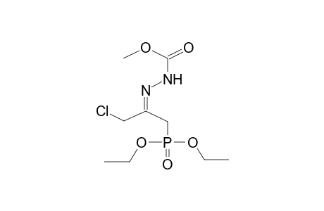 (E)-O,O-DIETHYL(3-CHLORO-2-METHOXYCARBONYLHYDRAZONOPROPYL)PHOSPHONATE