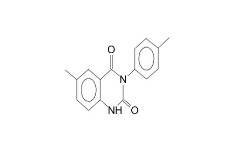 6-Methyl-3-p-tolyl-1H-quinazoline-2,4-dione