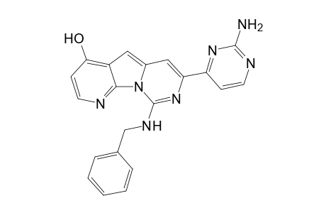 4-[9-Benzylamino-4-hydroxypyrido[3',2':4,5]pyrrolo[1,2-c]pyrimidine-7-yl]-2-aminopyrimidine