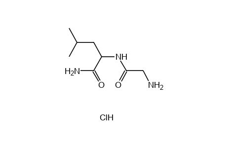 L-2-(GLYCYLAMINO)-4-METHYLVALERAMIDE, HYDROCHLORIDE