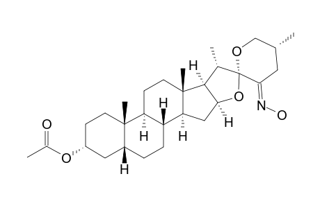 ANTI-23-HYDROXYIMINO-3-EPISMILAGENIN-ACETATE