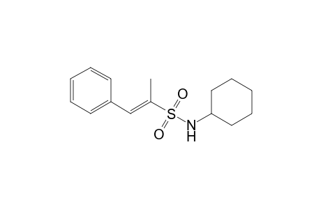 (E)-N-cyclohexyl-1-phenyl-1-propene-2-sulfonamide