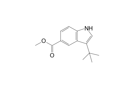 Methyl 3-tert-Butyl-(1H)-indole-5-carboxylate