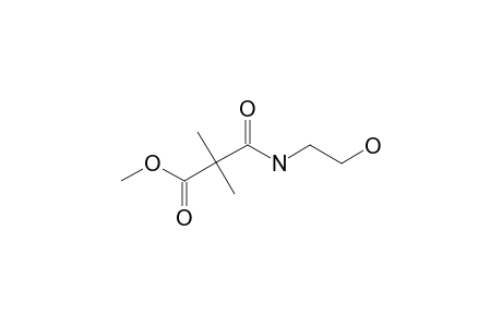 METHYL-2,2-DIMETHYL-N-(2-HYDROXYETHYL)-MALONAMATE