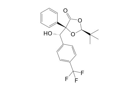 (2S,5R,1'S)-2-(tert-butyl)-5-[1'-hydroxy-1'-(4-trifluoromethylphenyl)methyl]-5-phenyl-1,3-dioxolane-4-one