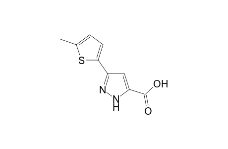 3-(5-Methylthiophen-2-yl)-1H-pyrazole-5-carboxylic acid
