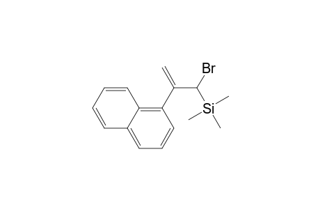 3-Bromo-3-(trimethylsilyl)-2-(1-naphthyl)-1-propene