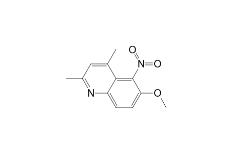 6-Methoxy-2,4-dimethyl-5-nitroquinoline