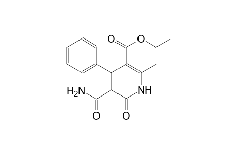 ethyl 5-(aminocarbonyl)-2-methyl-6-oxo-4-phenyl-1,4,5,6-tetrahydro-3-pyridinecarboxylate
