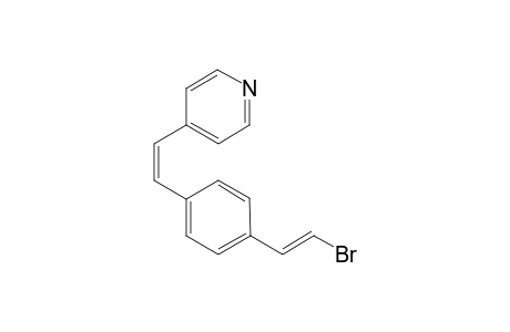 (E,Z)-(4'-Pyridylethenyl)-4-phenyl-.beta.-bromoethene