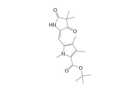 tert-Butyl ester of (E)-1,3,4,5-tetrahydro-4,4,1',3',4'-pentamethyl-3,5-dioxo-2,2'-pyrromethene-5'-carboxylic acid