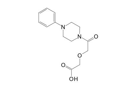 Acetic acid, 2-[2-oxo-2-(4-phenyl-1-piperazinyl)ethoxy]-