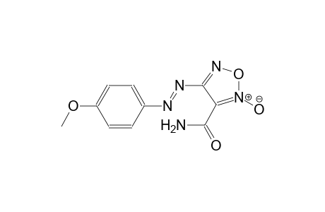 1,2,5-oxadiazole-3-carboxamide, 4-[(E)-(4-methoxyphenyl)azo]-, 2-oxide