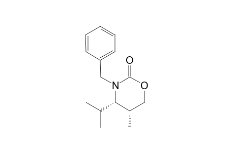 (4R,5R)-3-Benzyl-4-isobutyl-5-methyl-1,3-oxazinan-2-one
