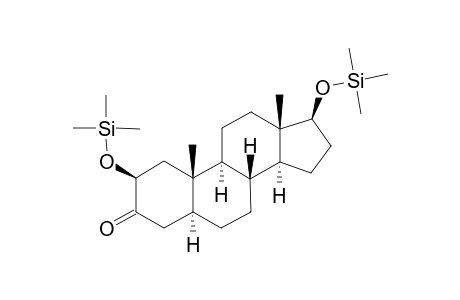 Bis(trimethylsilyl) ether of 2.beta.,5.alpha.-Dihydrohydroxytestosterone
