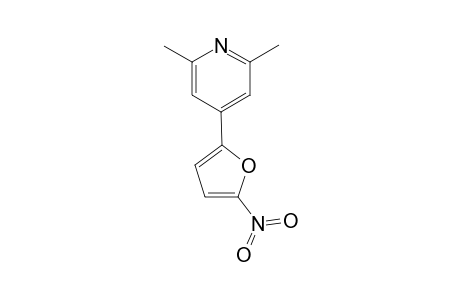 2,6-Dimethyl-4-(5-nitro-2-furanyl)pyridine