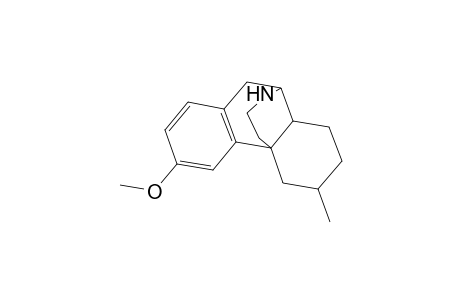 Morphinan, 3-methoxy-6-methyl-, (6.alpha.)-