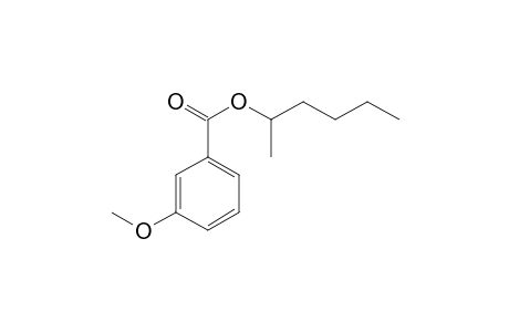 3-Methoxy-benzoic acid hex-2-yl ester