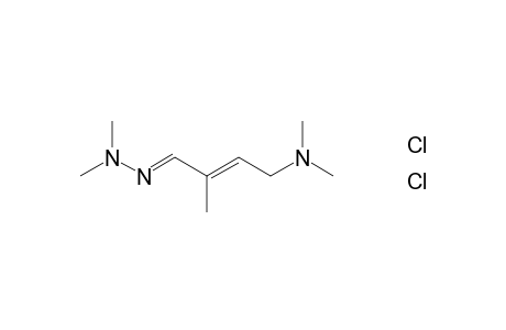 (1E,2E)-4-Dimethylamino-2-methylbut-2-enal Dimethylhydrazone Dihydrochloride