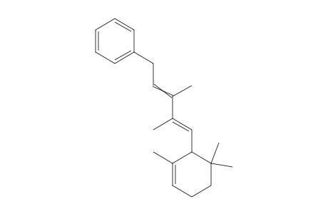 ((4E)-3,4-Dimethyl-5-(2,6,6-trimethylcyclohex-2-enyl)penta-2,4-dienyl)benzene