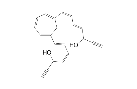 (E,Z) and (E,Z)-1,6-Bis(5-Hydroxyhepta-1,3-dien-6-ynyl)cyclohepta-1,3,5-triene