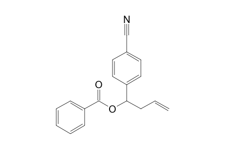 Benzoic acid 1-(4-cyano-phenyl)-but-3-enyl ester