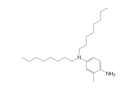 1,4-Benzenediamine, 2-methyl-N4,N4-dioctyl-