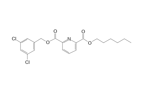 2,6-Pyridinedicarboxylic acid, 3,5-dichlorobenzyl hexyl ester