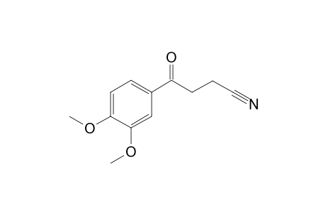 4-(3,4-dimethoxyphenyl)-4-oxobutanenitrile