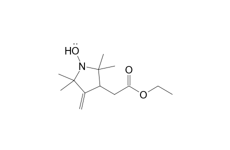 3-Ethoxycarbonylmethyl-4-methylene-2,2,5,5-tetramethylpyrrolidin-1-yloxy radical