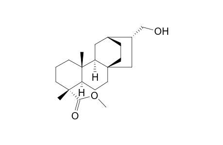 Methyl 17-hydroxy-(ent)-atisan-19-oate