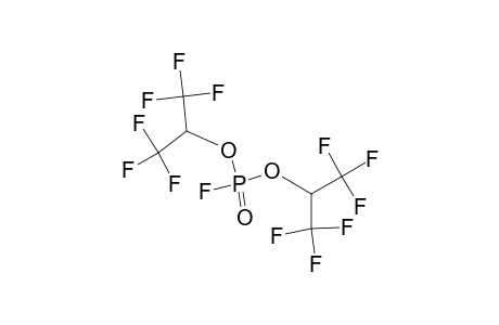 Phosphorofluoridic acid, bis[2,2,2-trifluoro-1-(trifluoromethyl)ethyl]ester