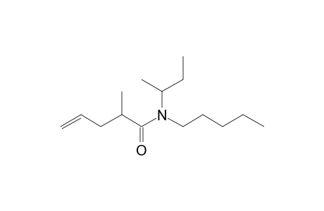 Pent-4-enoylamide, 2-methyl-N-(2-butyl)-N-pentyl-