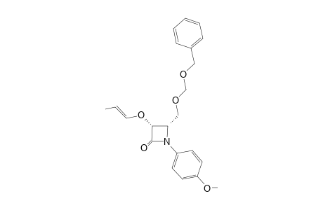 Cis-4-[(Benzyloxymethoxy)methyl]-3-(2'-propenyloxy)-1-(p-methoxyphenyl)azetidin-2-one