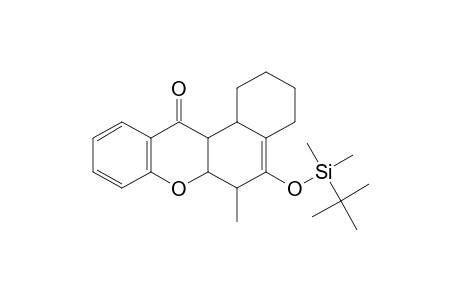 5-[(tert-Butyldimethylsilyl)oxy]-1,2,3,4,6,6a,12a,12b-octahydro-6-methyl-12H-benz[a]xanthen-12-one
