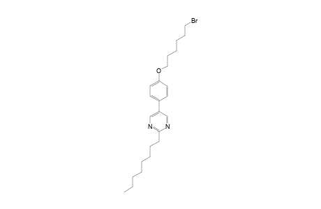 5-{4-[(6-Bromohexyl)oxy]phenyl}-2-octylpyrimidine