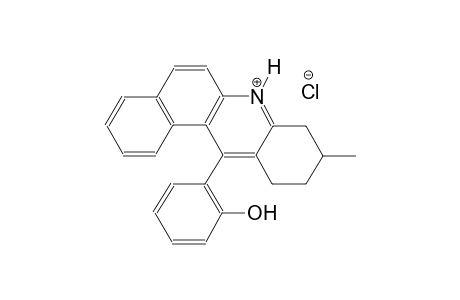 benz[a]acridinium, 8,9,10,11-tetrahydro-12-(2-hydroxyphenyl)-9-methyl-, chloride