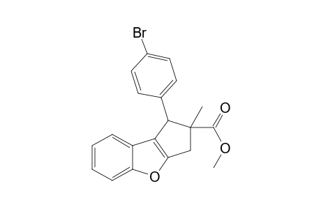 Methyl 1-(4-bromophenyl)-2-methyl-2,3-dihydro-1H-benzo[b]cyclopenta[d]furan-2-carboxylate