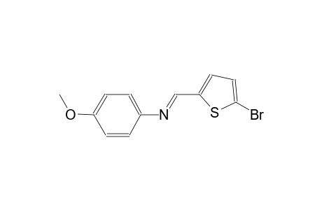 benzenamine, N-[(E)-(5-bromo-2-thienyl)methylidene]-4-methoxy-