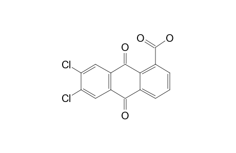 6,7-Dichloroanthraquinone-1-carboxylic acid