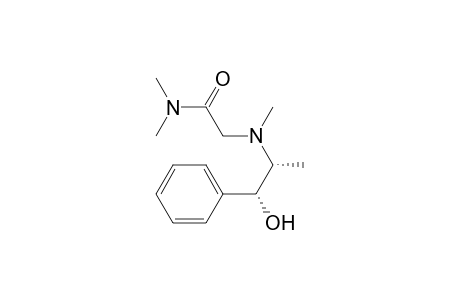 (1R,2R)-2-[(.beta.-Hydroxy-.alpha.-methylphenethyl)methylamino]-N,N-dimethylacetamide