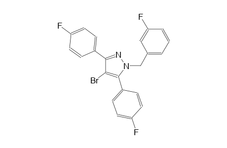 4-bromo-1-(3-fluorobenzyl)-3,5-bis(4-fluorophenyl)-1H-pyrazole