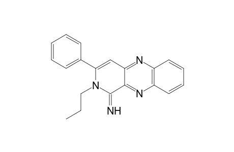 3-Phenyl-2-propylpyrido[4,3-b]quinoxalin-1(2H)-imine