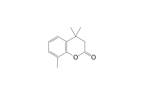 4,4,8-trimethyl-3,4-dihydro-2H-1-benzopyran-2-one