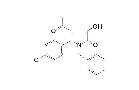 4-Acetyl-1-benzyl-5-(4-chloro-phenyl)-3-hydroxy-1,5-dihydro-pyrrol-2-one