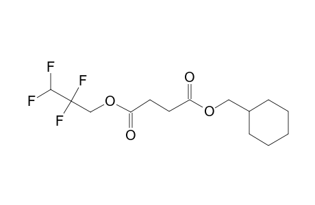 Succinic acid, cyclohexylmethyl 2,2,3,3-tetrafluoropropyl ester