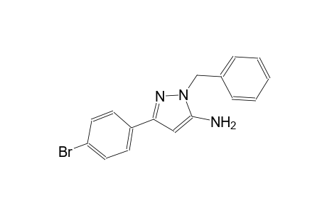 1-benzyl-3-(4-bromophenyl)-1H-pyrazol-5-ylamine