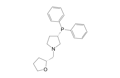 (3S,2'R)-3-(Diphenylphosphanyl)-1-[(tetrahydrofuran-2'-yl)methyl] pyrrolidine